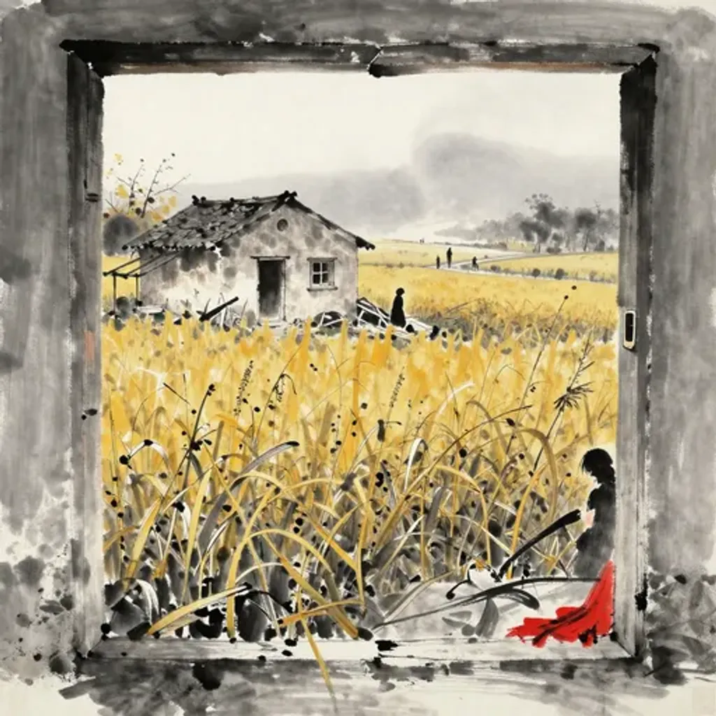 Yilin artwork for Hexagram 4