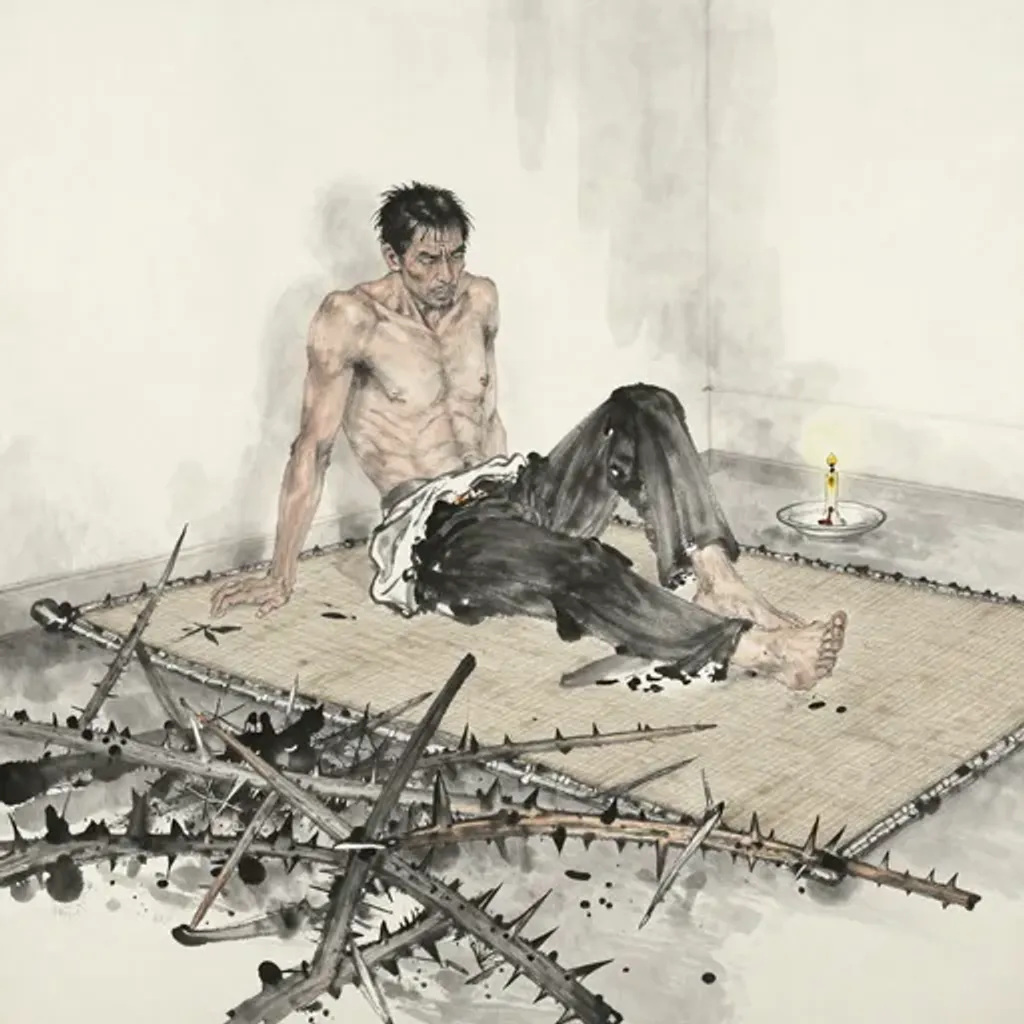 Yilin artwork for Hexagram 47