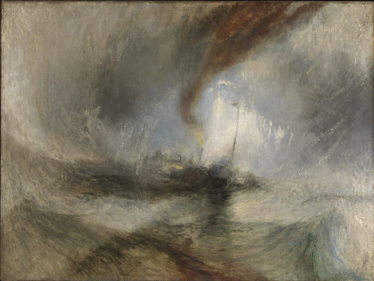 Snow Storm Steam Boat