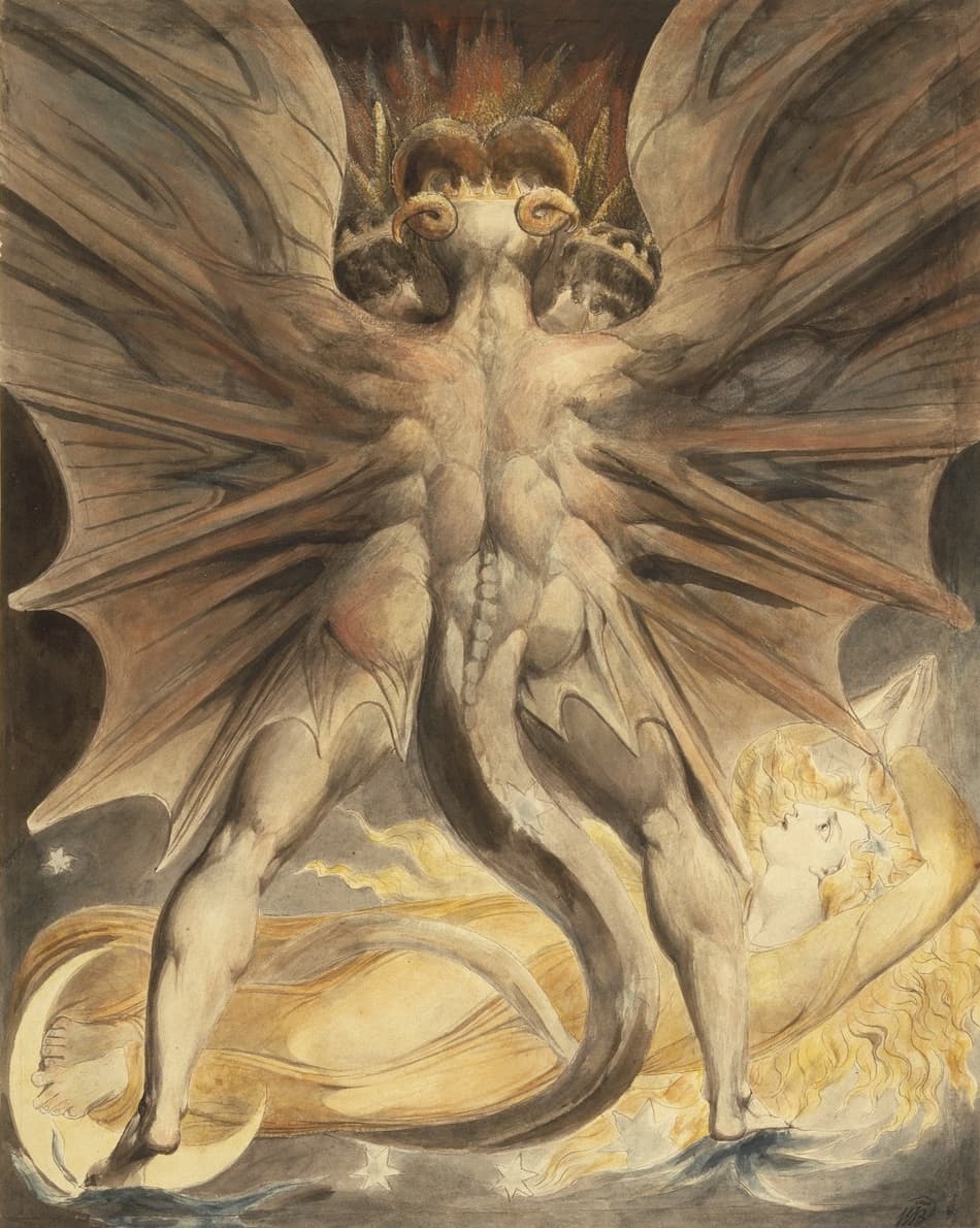 The Great Red Dragon and the Woman Clothed with the Sun