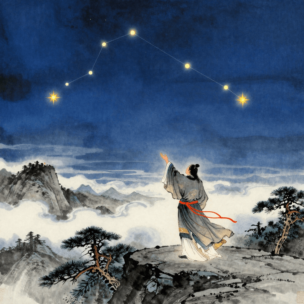 Yilin ink brush artwork: Creative to Small Taming