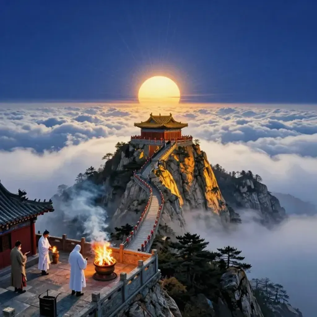 Yilin ink brush artwork: Receptive to Deliverance