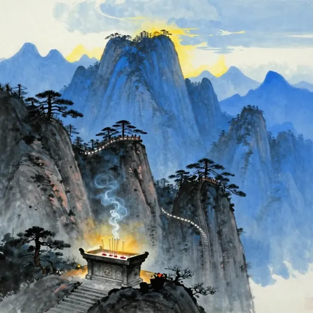 Yilin artwork for Hexagram 33