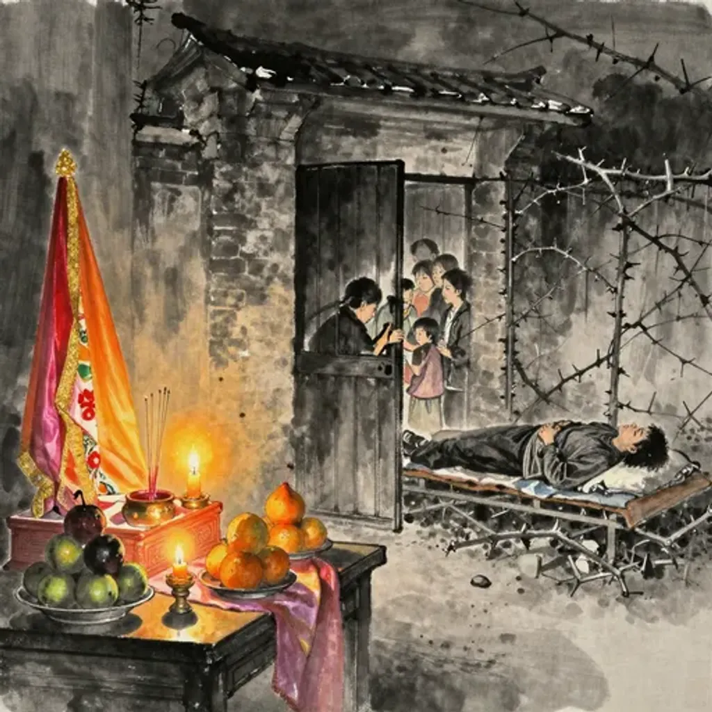 Yilin artwork for Hexagram 45