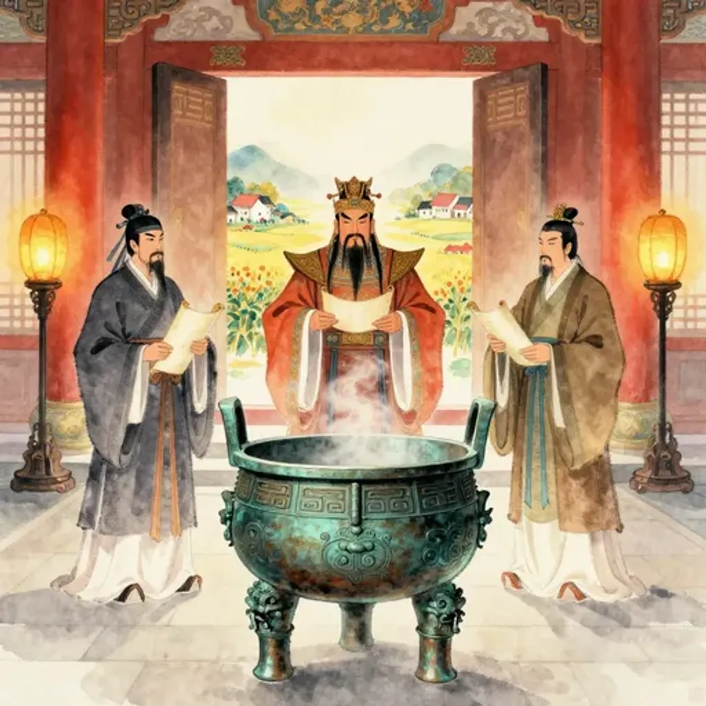 Yilin artwork for Hexagram 50